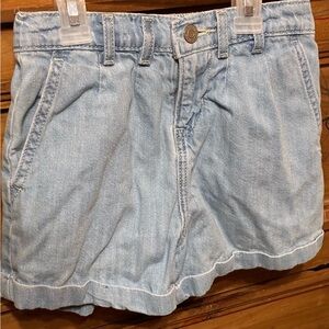 Light Blue Denim Women's Shorts